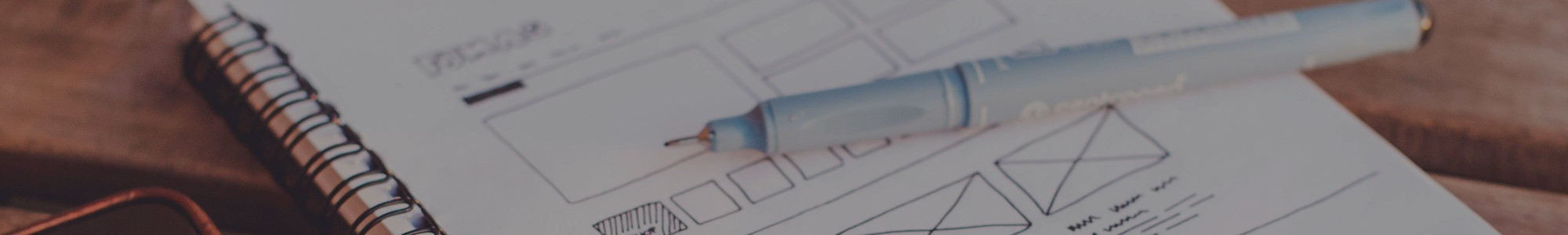 Web Design Page Title Background Image